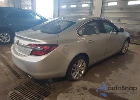 2014 Buick Regal Turbo/E-Assist Premium I z USA, uszkodzony, nr VIN 2G4GN5EX4E9301561